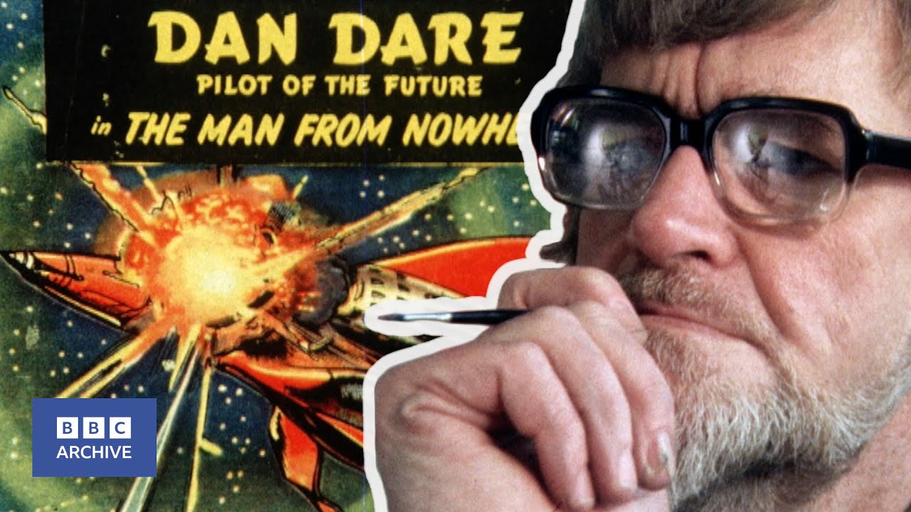1975: FRANK HAMPSON – creator of DAN DARE | Nationwide | Science Fiction | BBC Archive