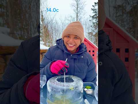 ❄️frozen☃️ഈ തണുപ്പത്തു കുറച്ച് സർബത്ത് കുടിച്ചാലോ 🌨️#snow #winter #ytshorts #norway #family
