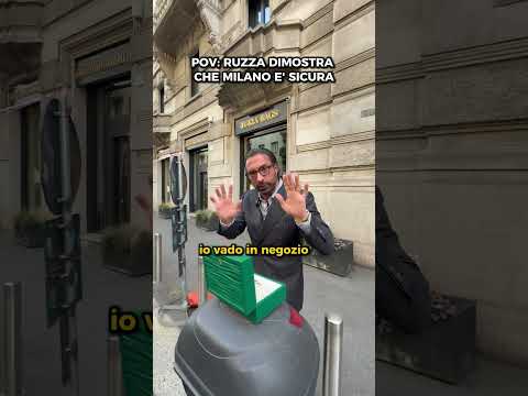 VI DIMOSTRO CHE MILANO E’ UNA CITTA SICURA! #ruzzaorologi