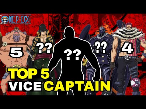 TOP 5 VICE CAPTAIN IN ONE PIECE 😮 WHO SAVED THE DAY | Explained in Hindi |