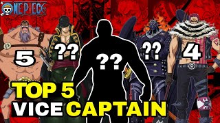 TOP 5 VICE CAPTAIN IN ONE PIECE 😮 WHO SAVED THE DAY | Explained in Hindi |