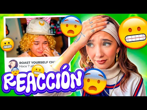 REACCIONANDO A MI ROAST YOURSELF 😳 *que vergüenza* 😐 | Amara Que Linda