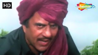 हम हर कीमत पर गद्दर सिंह को पुलिस से बताएंगे - Aakhri Dacait Action Scene - Dharmendra, Sapna