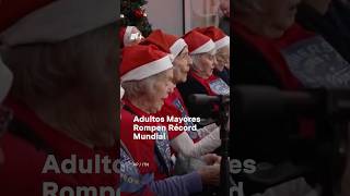 Coro de adultos mayores de 94 años rompe récord mundial - N+ #shorts