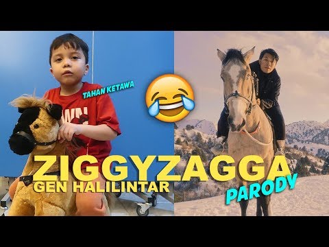 FUNNY VIDEO! Baby Qahtan Parody Ziggy Zagga Gen Halilintar! |  Video By Qahtan