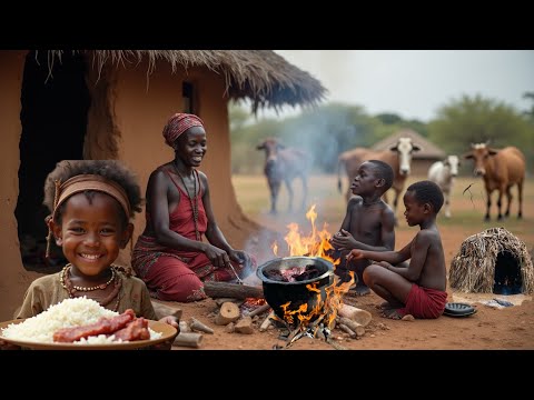 Heartbreaking Struggle: A Single Mother's Lunch Story in Rural Africa.