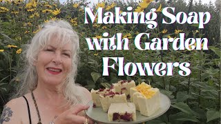 Making Soap with Garden Flowers