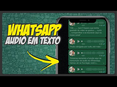 Como TRANSFORMAR ÁUDIO em TEXTO no WHATSAPP - NOVA FORMA ATUALIZADA