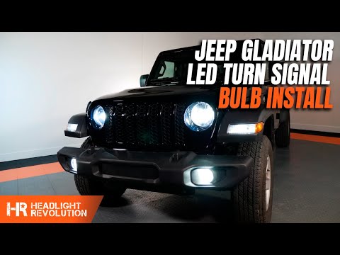 19 Jeep Gladiator JT GTR LED Front Turn Signal Kit HR