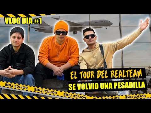 EL TOUR DEL REALTEAM DIA #1// TODO SE COMPLICO // SIENDOTROLL 🔴