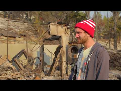 YouTube Star Gives Tour Of House Burned Down By Los Angeles Wildfire -- Watch