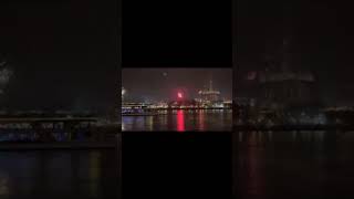 New year celebration in Köln #colognegermany #happynewyear #2025 #cologne #germany #fireworks #inna