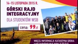 Górski rajd integracyjny dla studentów WSB