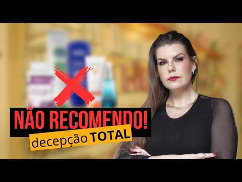 NÃO VALEM O INVESTIMENTO - cosméticos, protetores e nutracêuticos que não compro