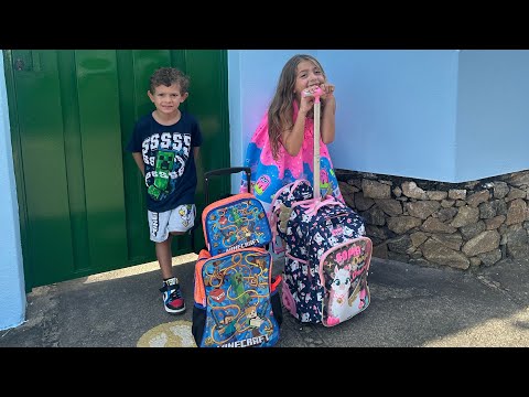 VOLTA ÀS AULAS COM SOFIA E JOÃO