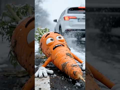 Save Mr. Carrot twice! #aicat #cat #catshorts #viralvideo #funnycats #animation #trendingshorts