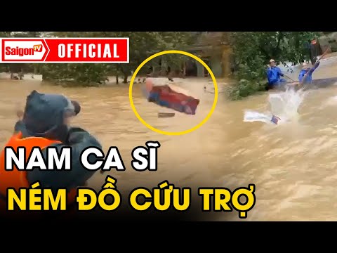 Bị công kích vì NÉM ĐỒ CỨU TRỢ xuống nước cho dân miền Trung, người trong cuộc lên tiếng