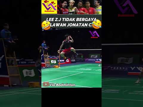 Jonatan Christie buat Lee Zii Jia tidak Bergaya #badminton #bwf
