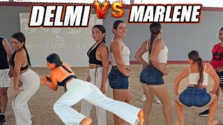 Un choque de bailes -Marlene Vs Delmi.