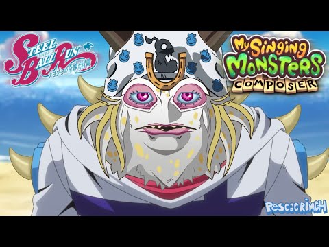 Dance with STEEL BALL RUN BUT is made in My Singing Monsters Composer - JoJo's Bizarre Adventure