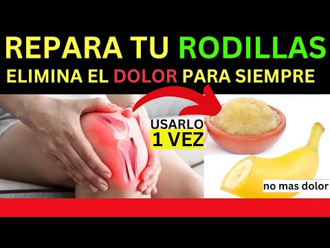 ELIMINAR El DOLOR de RODILLA, Facil y RAPIDO. Remedio Natural