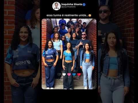Uma turma muito unida 😲 Créditos: @terceiraoa__adm