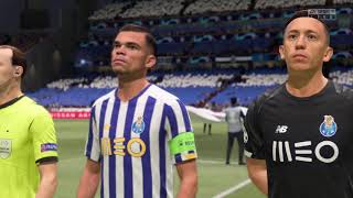FIFA 21 FC Porto vs Juventus Champions League 2020-21 Octavos Ida Febrero 17 2021 Simulacion