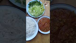 วันนี้พามาทำน้ำข้าวซอยคนไทยใหญ่ไทลื้อ