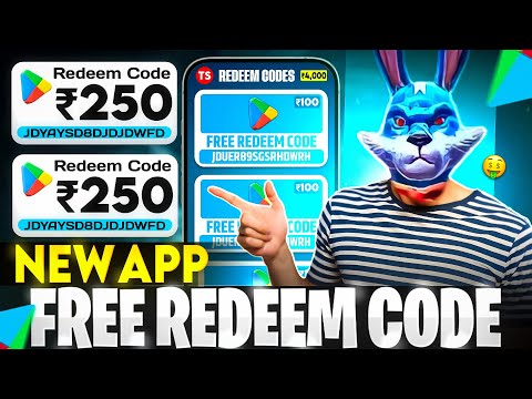 FREE REDEEM CODE का NEW APP | FREE GOOGLE PLAY REDEEM CODE NEW APP🤫🤩