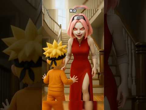 Mãe de naruto tenta sugar seu sangue #ia #naruto #toons #anime