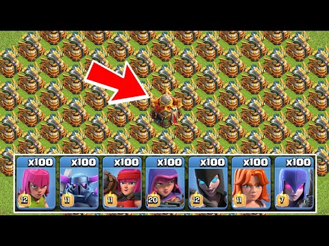 Female Troop Rampage: The Most Incredible and Satisfying Clash Attack Ever!