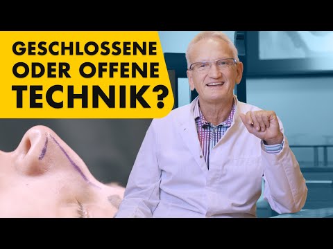 Nasen-OP: Geschlossene vs Offene Technik im Vergleich (mit OP-Video) | Nasenkorrektur Dr. Jungwirth