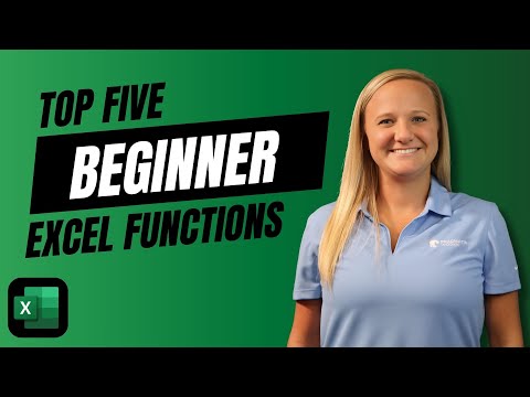 Top 5 Excel Functions Beginners MUST Know