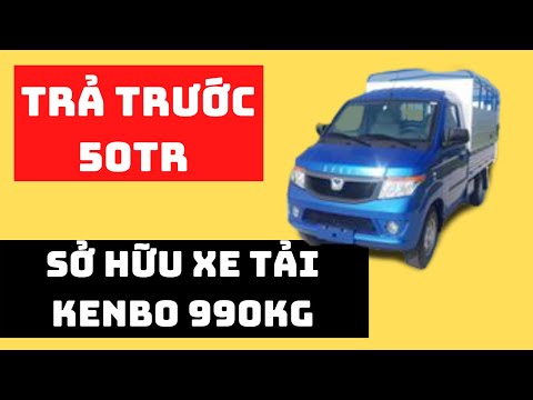 Hà Nội - Xe tải Kenbo 990kg giá rẻ từ nhà máy - trả góp 80% - Tặng ngay 10tr khi mua xe