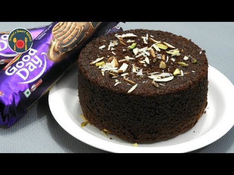 बिस्किट से कढ़ाई में केक बनाने का सबसे आसान तरीका | New Year Biscuit Cake | Seemas Smart Kitchen