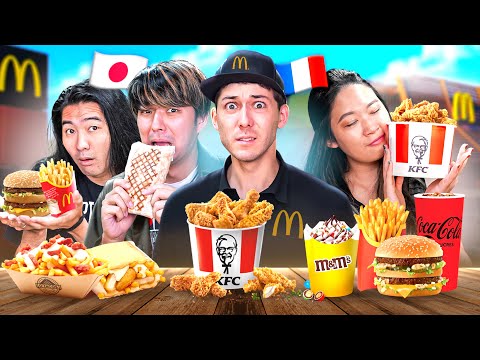 J'emmène des Japonais juger les FAST FOOD en France 🇫🇷