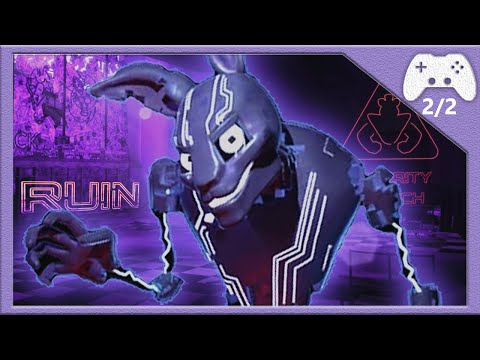 Tää pupu ei oo purpleguy? | FNAF Security Breach RUIN DLC 2/2 (Kaikki lopetukset)