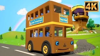 Wheels On The Bus & Vehicle Learning Songs for Kids