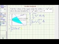 Volume Calculation under a Surface