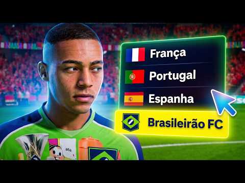 Coloquei a seleção do Brasileirão na Copa do Mundo!