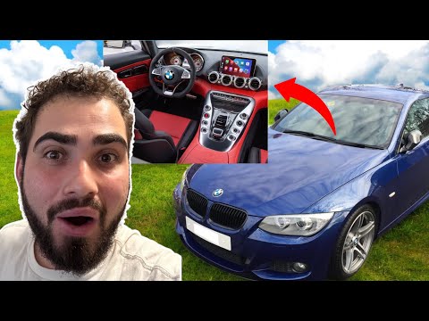 TRANSFORMING MY $1000 BMW INTERIOR INTO A SUPERCAR INTERIOR! I FREA**** LOVE IT!