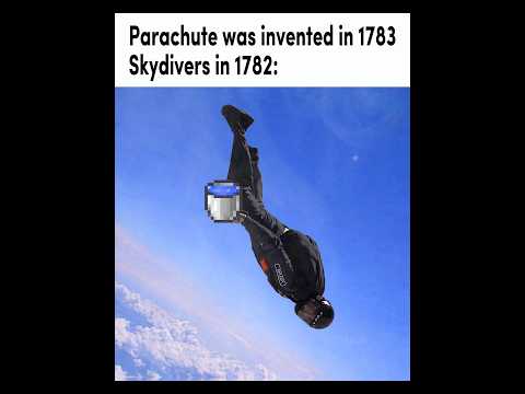 Skydivers in 1782: