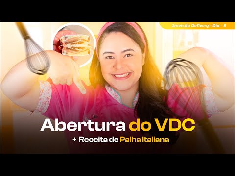 PALHA ITALIANA - ABERTURA OFICAL PROJETO VDC 🥳