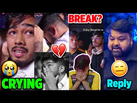 Scout CRYING..😢💔 GodLike DISBAND or no Change?✅ All Reply & Full Story, 8Bit Goldy to Team Soul,BGMI