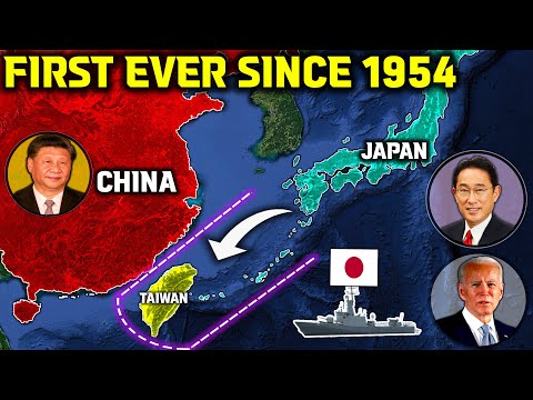 Japan sent warship to Taiwan: China is angry