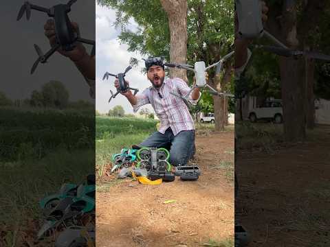 Mini Drone Vs Big Drone Camera flying in the wind challenge