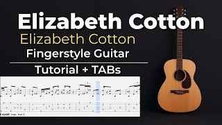 Freight Train – Easy Fingerstyle Guitar Tutorial + TABs (Elizabeth Cotten) | Kadifem Tabs