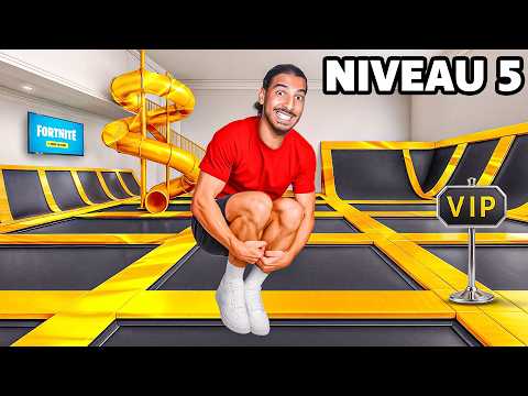 J'ai Testé 5 Niveaux de Trampoline Park !