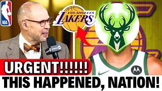 IT HAPPENED, EVERYONE! HE'S COMING!? BUCKS STAR AT LAJERS? TODAY'S LAKERS NEWS