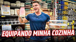 FINALMENTE TERMINEI DE EQUIPAR MINHA COZINHA!!!